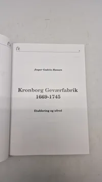 Kronborg geværfabrik 1669-1745