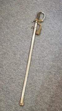 Dansk Sabel med felttegn, original