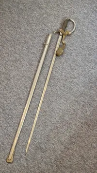 Dansk Sabel med felttegn, original