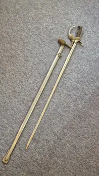 Dansk Sabel med felttegn, original