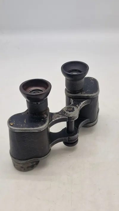 Tysk officers kikkert, privatindkøbt, ww2. Original