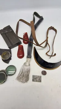Samling diverse militaria