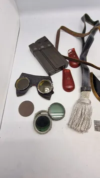 Samling diverse militaria