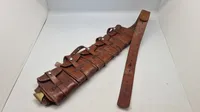 Svensk ammunitionstaske model 1910. Anvendt af brigaden