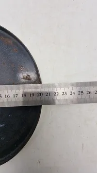 Emalje plade for køretøj. Originalt, Traktor