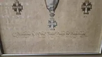 Håndkolorerede stik  med Den Danske Ridderorden, Frederik den 6, original