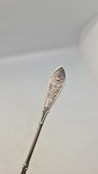 Ske af provins sølv. 1800 tallet