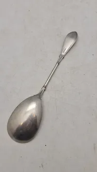 Ske af provins sølv. 1800 tallet