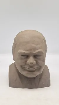 Sparrehoved. Winston Churchill