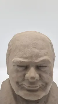 Sparrehoved. Winston Churchill