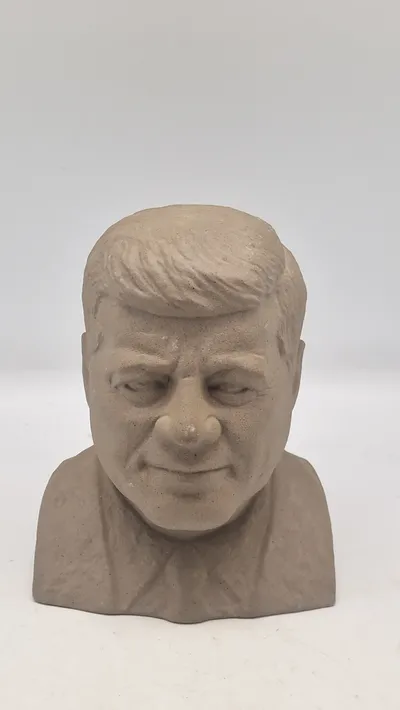 Sparrehoved. John F. Kennedy