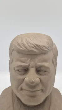 Sparrehoved. John F. Kennedy