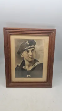 Kriegsmarine portræt. Original