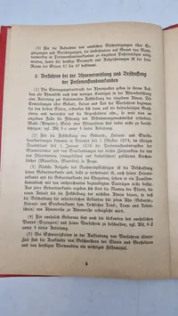 Tysk Ahnenpas. Originalt
