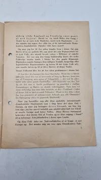 Samling taler og pressefotos. Originale