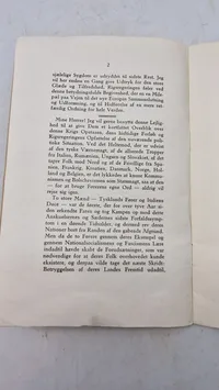 Samling taler og pressefotos. Originale