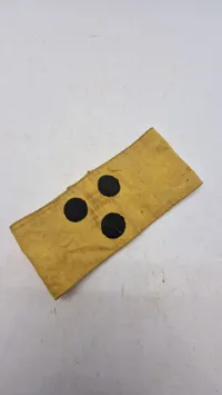 Ældre armbind for blinde. Originalt