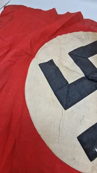 Tysk ww2 flag. Originalt