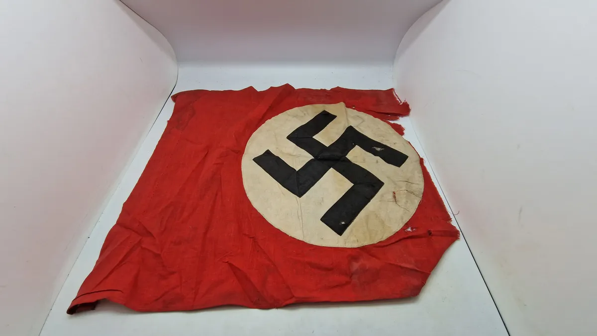 Tysk ww2 flag. Originalt