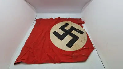 Tysk ww2 flag. Originalt