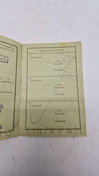 Deutsches Reich pas. Original