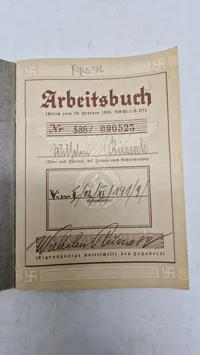 Tyske arbejdsbøger. Original