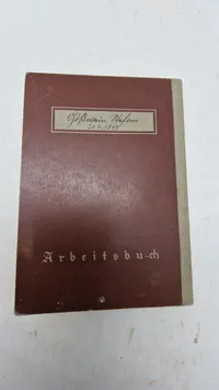 Tyske arbejdsbøger. Original
