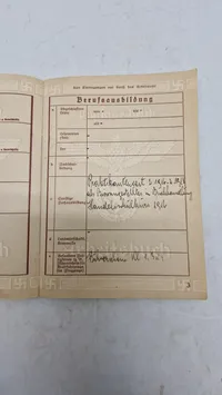 Tyske arbejdsbøger. Original