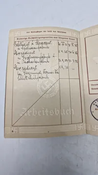Tyske arbejdsbøger. Original