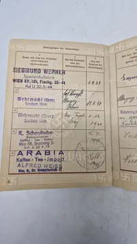 Tyske arbejdsbøger. Original