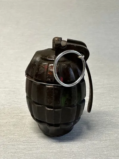 Original Nedkastet Mils håndgranat WW2