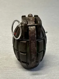 Original Nedkastet Mils håndgranat WW2