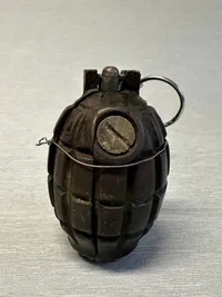 Original Nedkastet Mils håndgranat WW2
