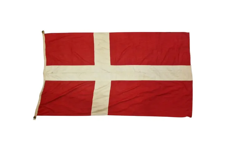 Ældre Dannebrogs flag
