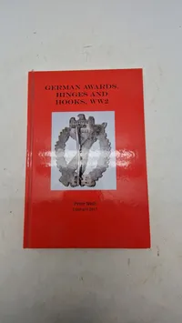 GERMAN AWARDS, HINGES AND HOOKS, WW2