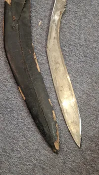 Stor kuhkri kniv