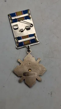 Ukraines "Order for Courage" (Orden for Tapperhed). Original