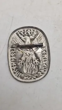 HJ DEUTSCHE JUGENDFEST 1935 TINNIE. Original