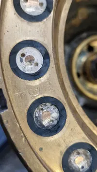 German G7e WW2 Torpedo fuse and propellas , original