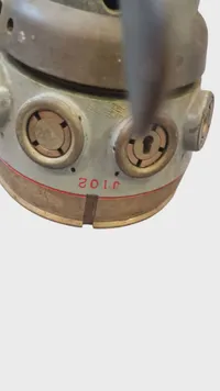 German G7e WW2 Torpedo fuse and propellas , original