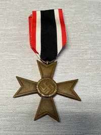 Originalt Tysk WW2 KVK uden sværd