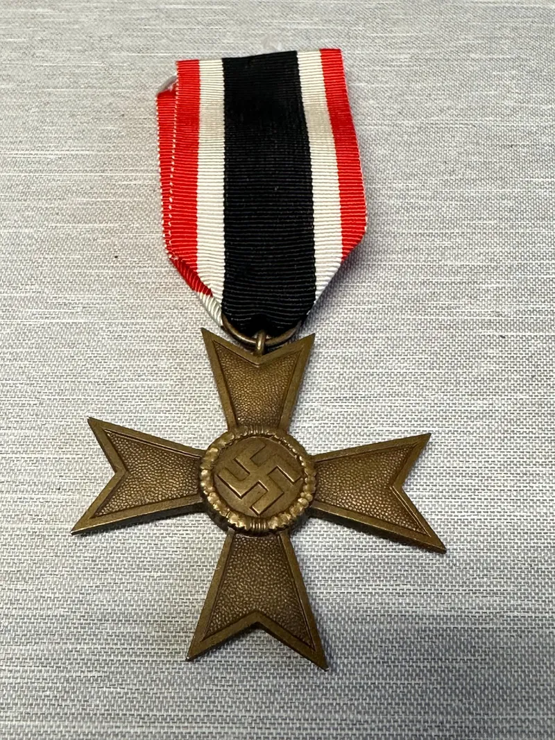 Originalt Tysk WW2 KVK uden sværd