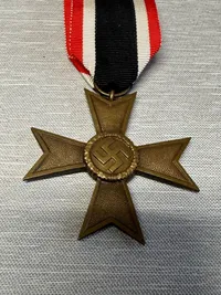 Originalt Tysk WW2 KVK uden sværd