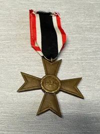Originalt Tysk WW2 KVK uden sværd