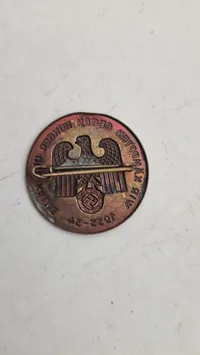 Winterhilfswerk (WHW) badge. Original