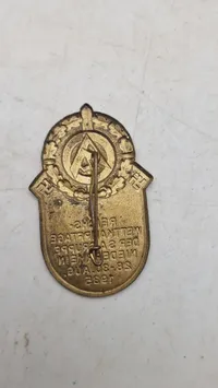 Reichswettkampftage der SA Gruppe Niederrhein tinnie/badge fra 1935. Original