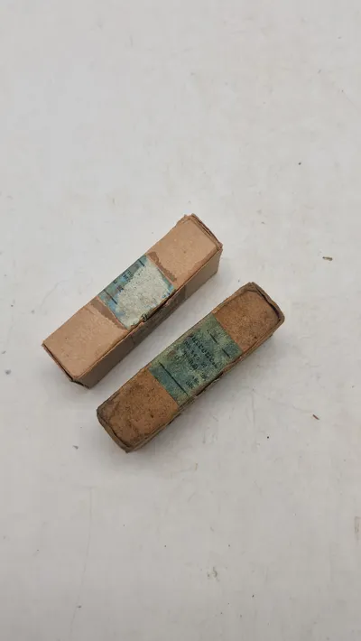 Tyske 9 mm patronæsker. Originale