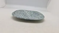 Nymølle Denmark platte, med motiv af Jellingestenen