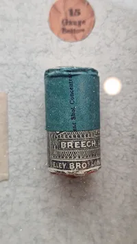 indrammet udstillingssæt med "Cylindrical Cartridges for Breech Loaders" fra Eley Bro Limited, London.