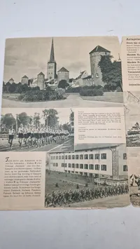 Waffen SS indmeldelsesskema, originalt